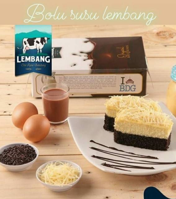 [KHUSUS P.JAWA] Promo Paket Bolu Susu Lembang dan Bolu Susu Red Velvet Moojang Bandung topping keju best seller