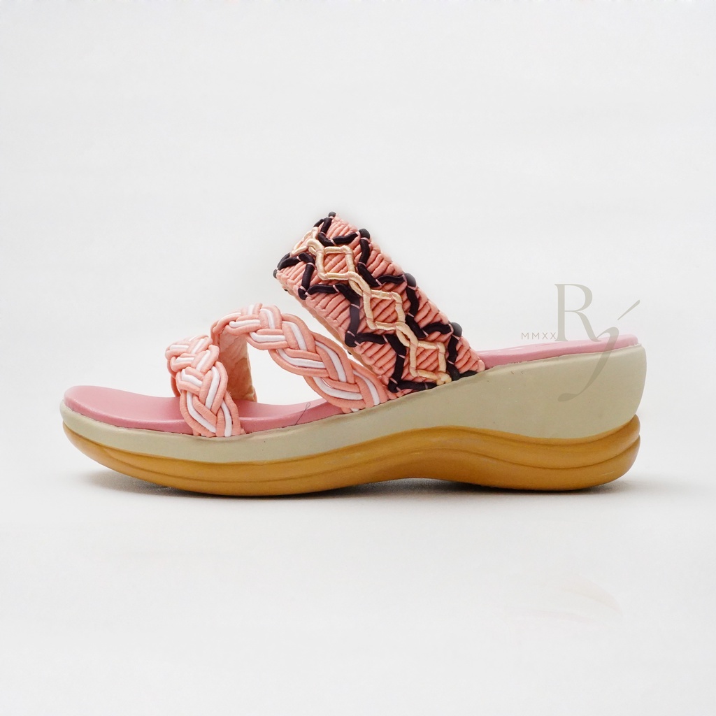 GRACE [WRH NEW] Sendal Wedges Anak Ban 3M/ Sandal Selop Hak Anak Perempuan/ Sandal Selop Anak Perempuan