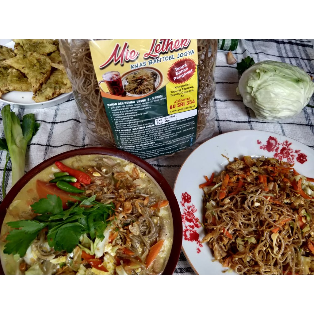 

MIE LETHEK KEMASAN RACIK BU SRI 354