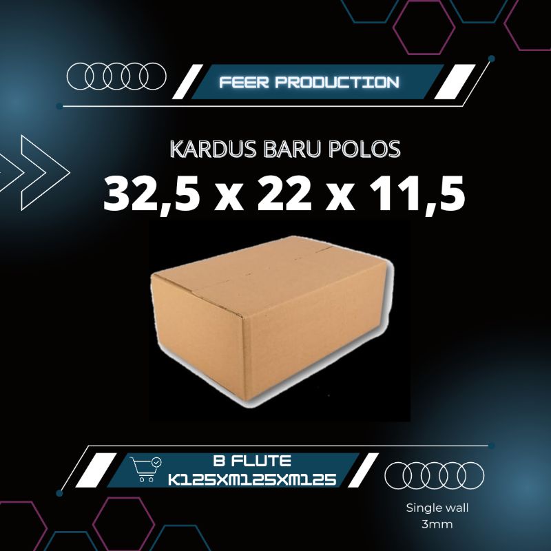 

Kardus Packing 32,5x22x11,5 | Dus Packing | Kardus Box | Kotak Packing Box | Kotak Kardus Karton Polos Coklat Baru Murah