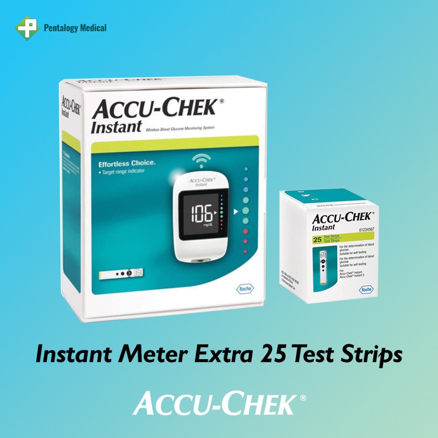 Accu-Chek Instant Meter New Family Pack 25'S