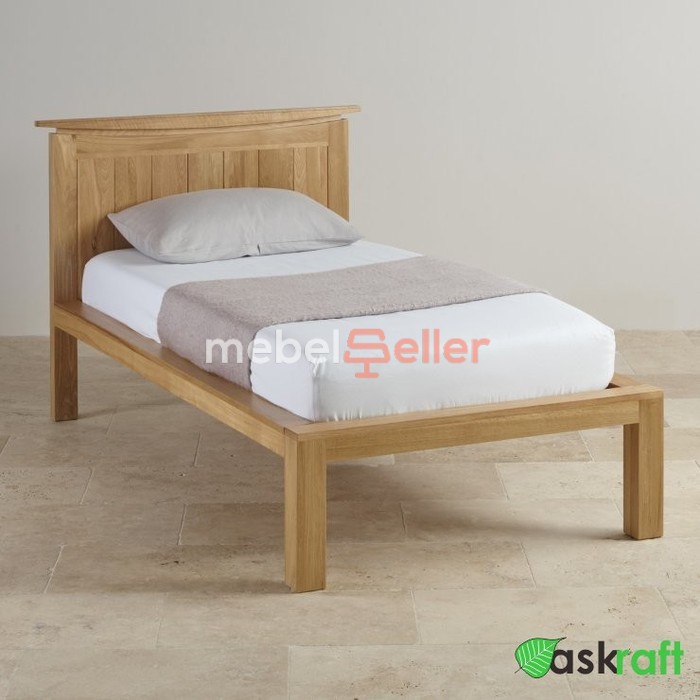 Divan / Tempat Tidur Single Bed Jati Model Tokyo Minimalis