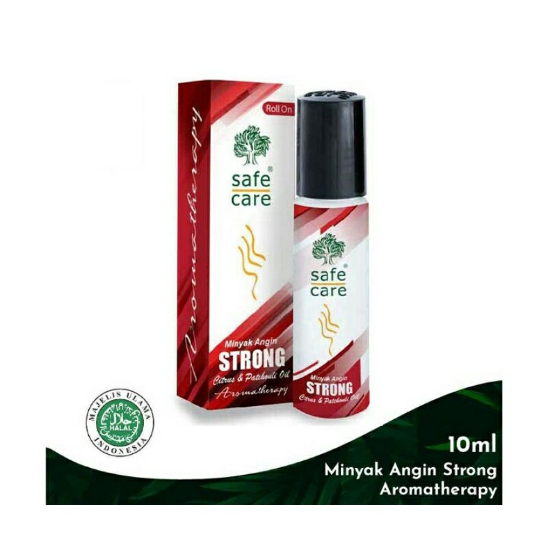 Safe Care Minyak AnginAromatherapy Roll On Strong 10 ml