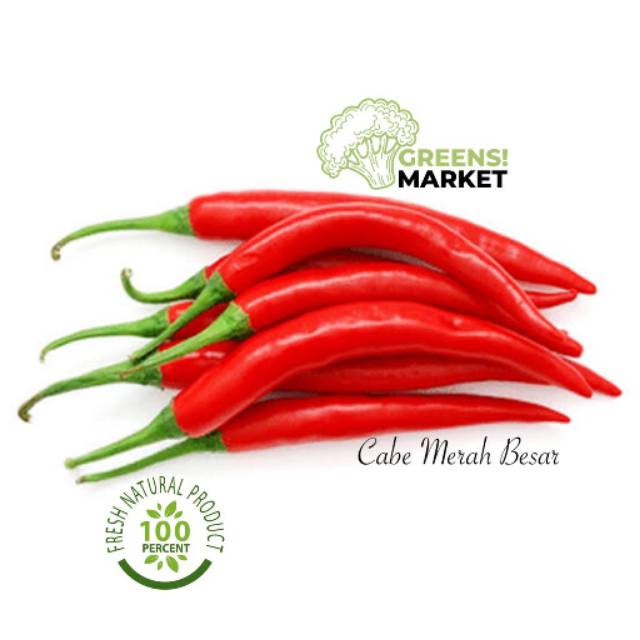 

Lombok Cabe Merah Besar Sayur Online [Green Market]