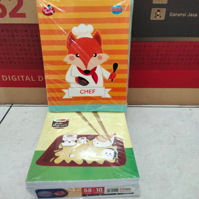 

Wow Buku Tulis Sidu 58 Lembar 1 Pack Isi 10 Buku Hot Sale