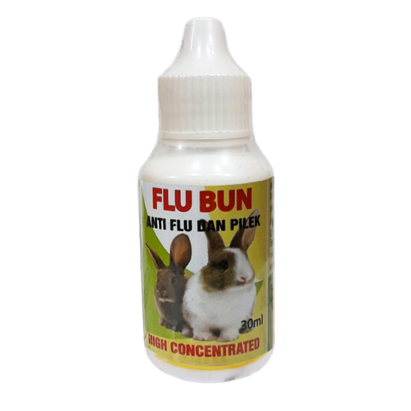 OBAT ANTI FLU DAN PILEK KELINCI AMPUH FLU BUN