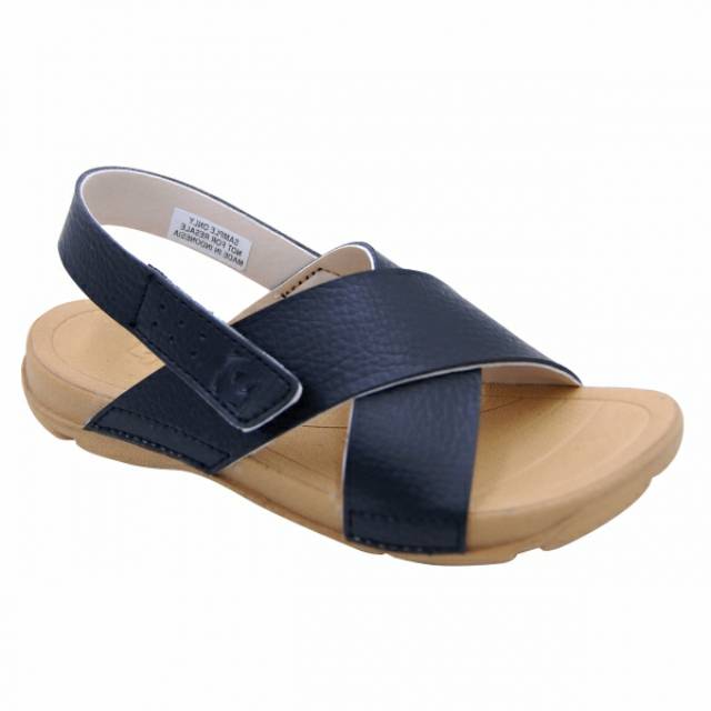 Sandal Anak Oshkosh Toezone Gili Ch Black dan Green