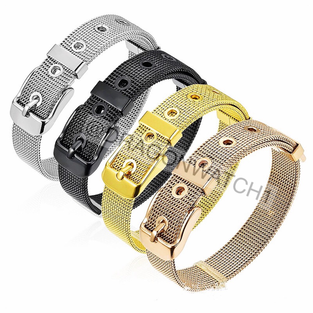 COD✅ Gelang titanium rantai pasir Liontin Charm stainless gelang wanita jewelry fashion  ACC010