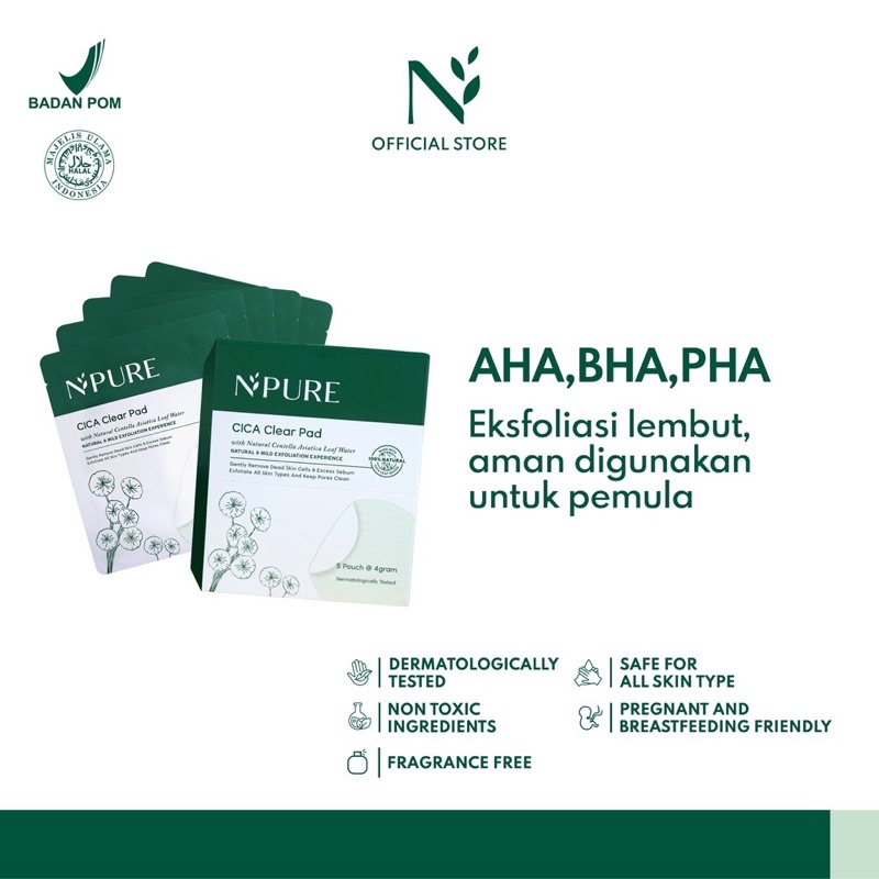 Npure Cica Clear Pad Sachet