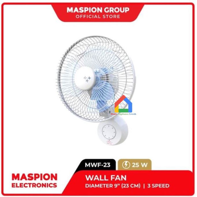 Maspion Wall Fan 9 Inch MWF 23