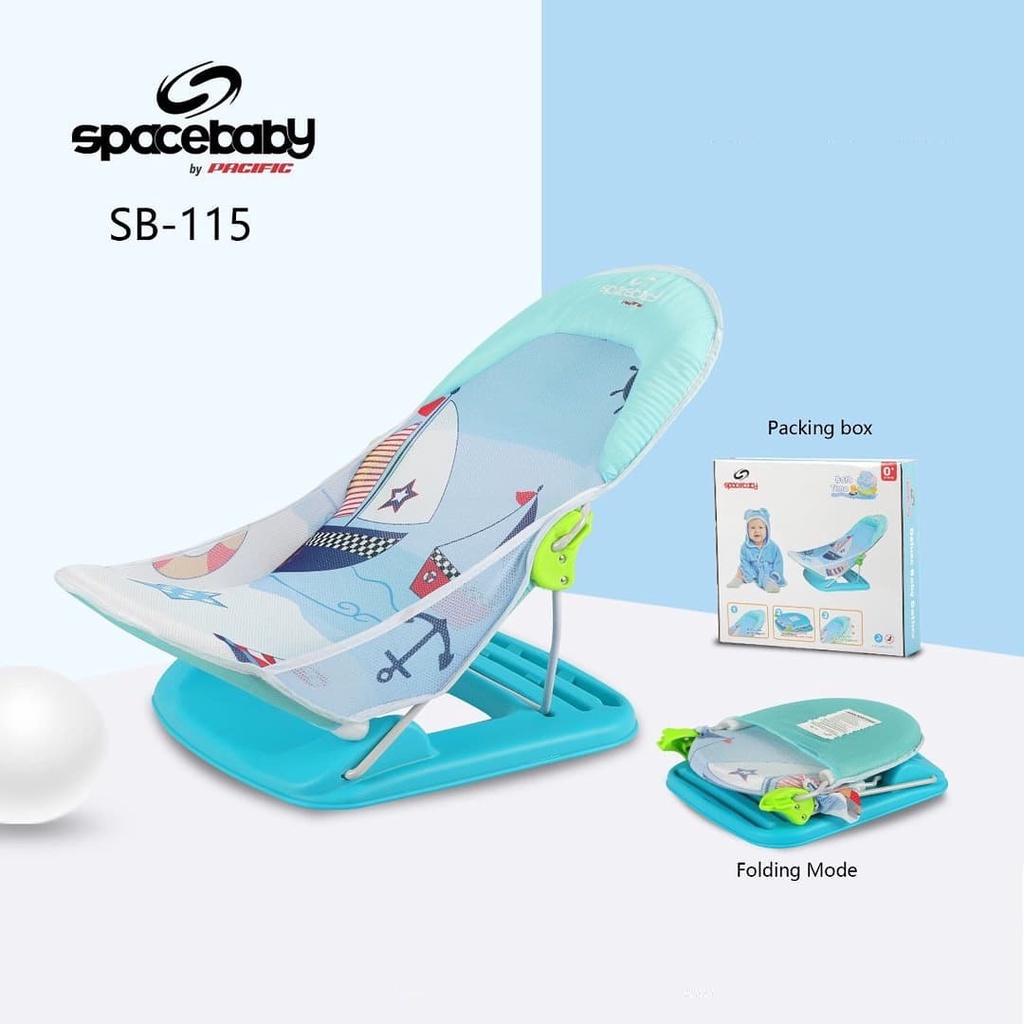 Spacebaby Deluxe Baby Bather - SB-115 (Kursi Mandi Bayi)