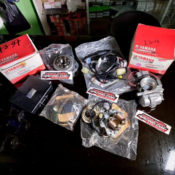 pengapian fullset  yamaha tz 125 lengkap karburator motorcycle part