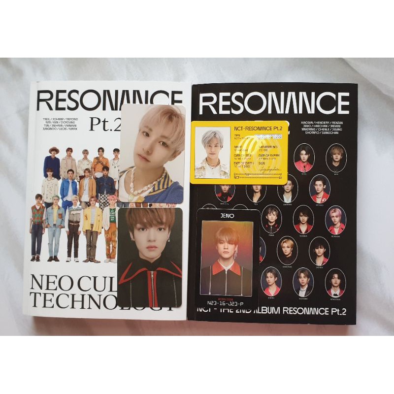 Photocard Album NCT 2020 Resonance Pt.2