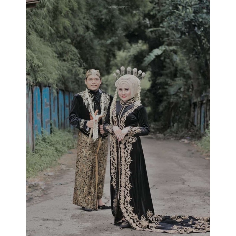 kebaya sanghai bludru baju pengantin kebaya beludru model sanghai