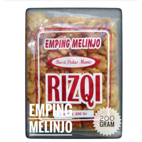 

Emping Melinjo Pedas Manis