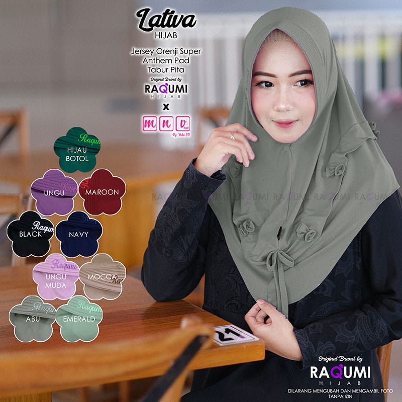 ELIOT HIJAB LATIVA BY MNV & RAQUMI
