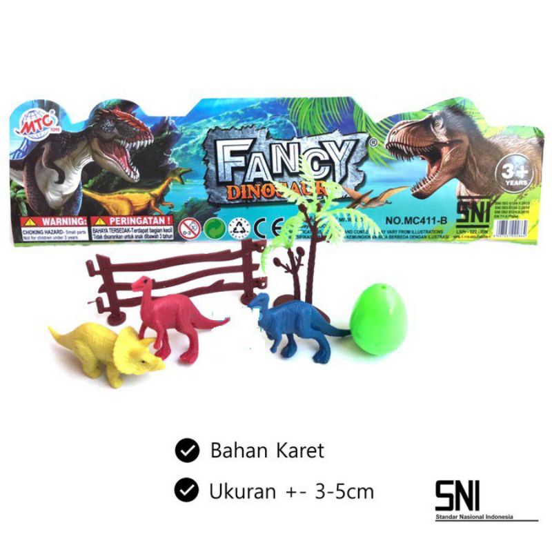 DINOSAURUS  Mainan Anak Edukasi Hewan Dinosaurus Plus Telur