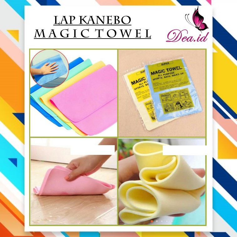 [DEASHOP] LAP CHAMOIS MAGIC TOWEL MOBIL / MOTOR - KAIN KANEBO SERAT SINTETIS HIGH QUALITY - NON PACK