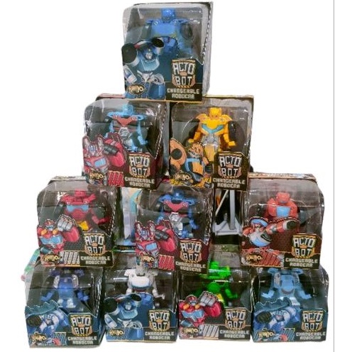 Mainan Mobil Robot Actobot Rhino Transformars