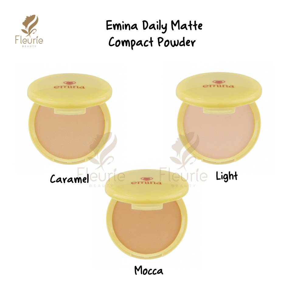 Emina Daily Matte Loose Powder 20gr / Compact Powder 11gr / BB Cream - Bedak Tabur / Padat Oil Control Original BPOM