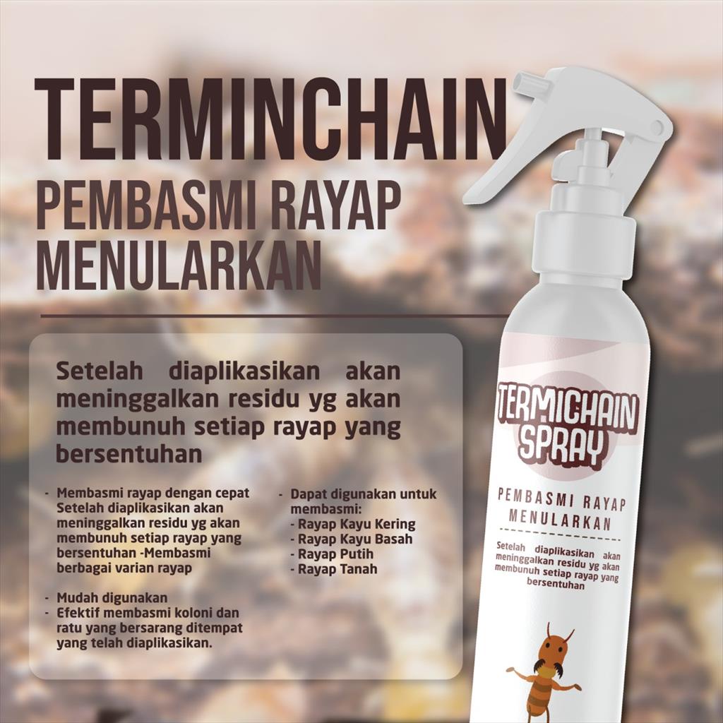 anti rayap spray non repellent TERMICHAIN SPRAY 250ML