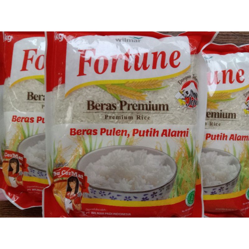 beras fortune / beras sania kemasan 1kg