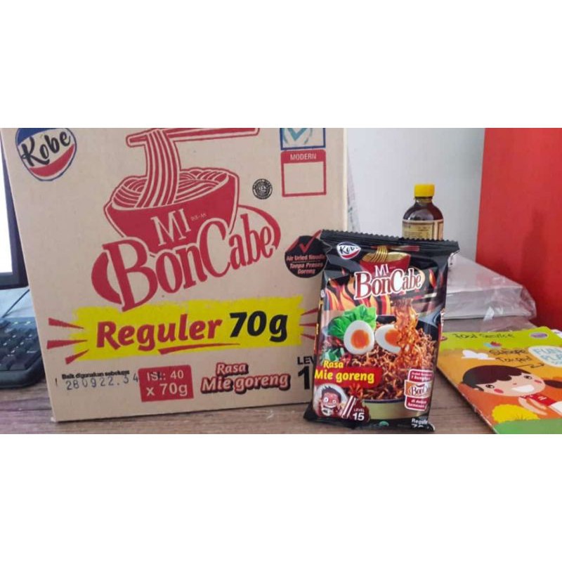 

MIE BONCABE REGULER 70GR 1 DUS/KARTON ISI 48 PCS