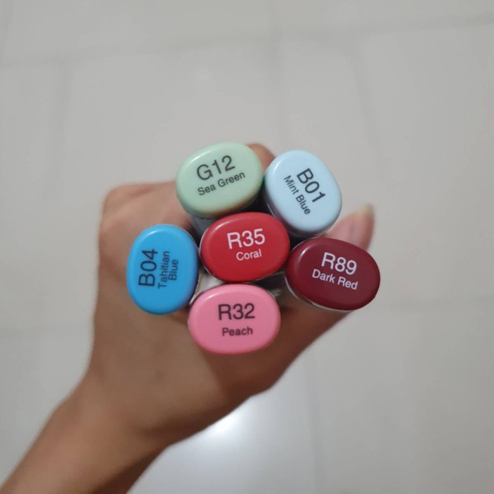 

Hemat Jual Murah Copic Sketch Marker Ori Preloved / Second (Colorful) Hot Sale