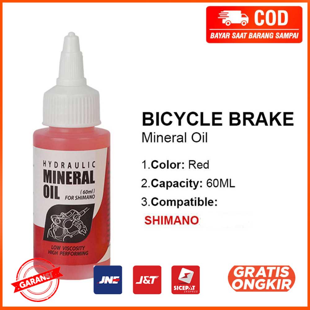 Oli Rem Sepeda Bike Hydraulic Mineral Oil 60ml for Shimano DT01