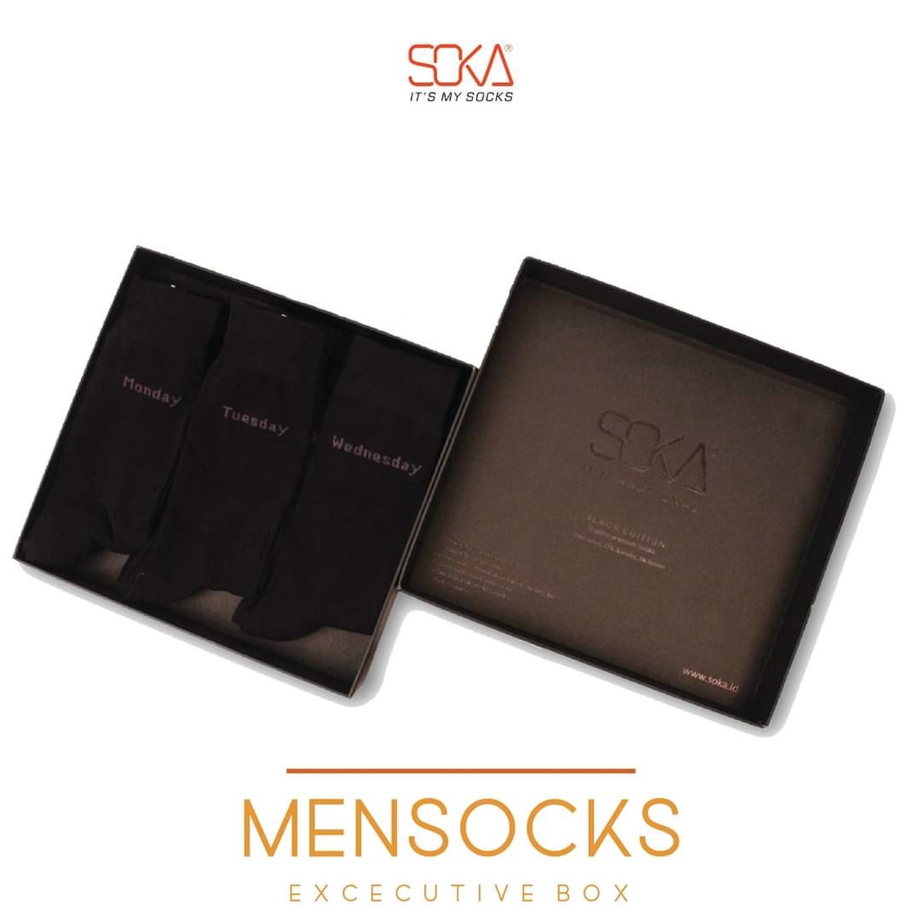 Soka Mansock Package isi 6pasang Dan Satuan - Kaos kaki Pria Premium Internasional