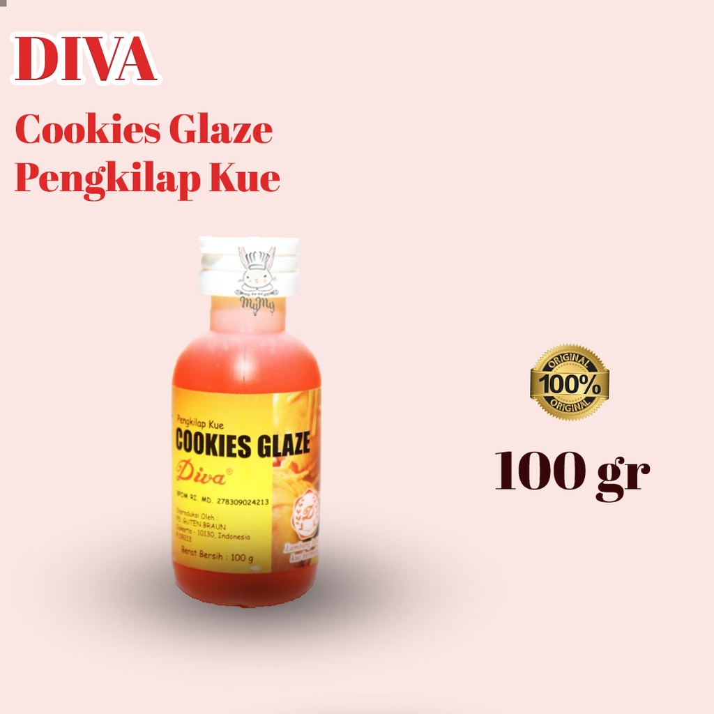 

Diva Cookies Glaze Pengkilap Kue Kering 100 gr