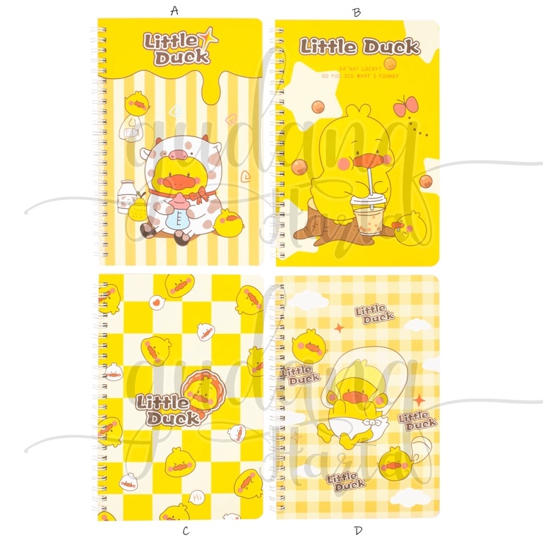 Notebook A5 Spiral Little Duck Buku Motif Bebek Kuning GH 308854