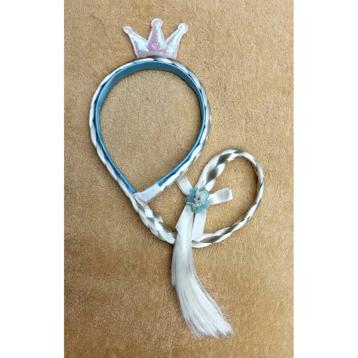 Bando Rambut Kepang Frozen Elsa Termurah