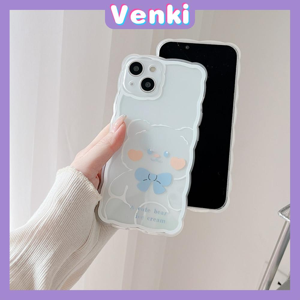 iPhone Case Silicone Soft Case Clear Case Airbag Shockproof Camera Cover Protection Cartoon Cute Bear Compatible For iPhone 11 iPhone 13 Pro Max iPhone 12 Pro Max iPhone 7 Plus