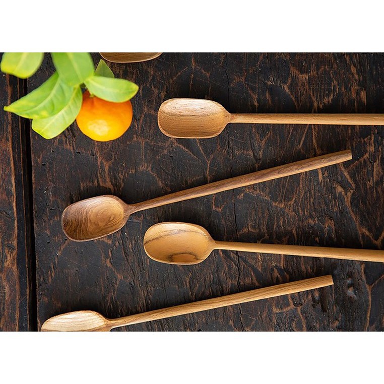 SENDOK KOTAK KAYU JATI