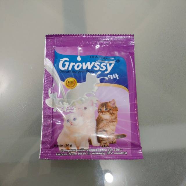  Susu Kucing  Growssy 20gr Shopee Indonesia