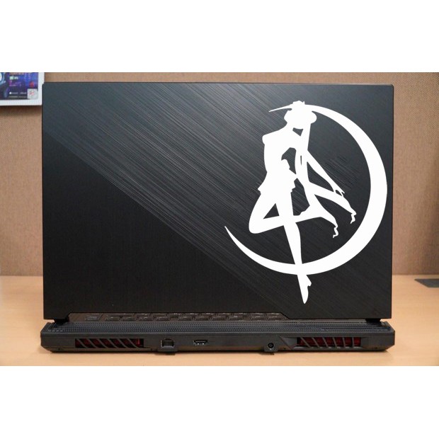 

stiker laptop sailor moon custom cutting stiker murah