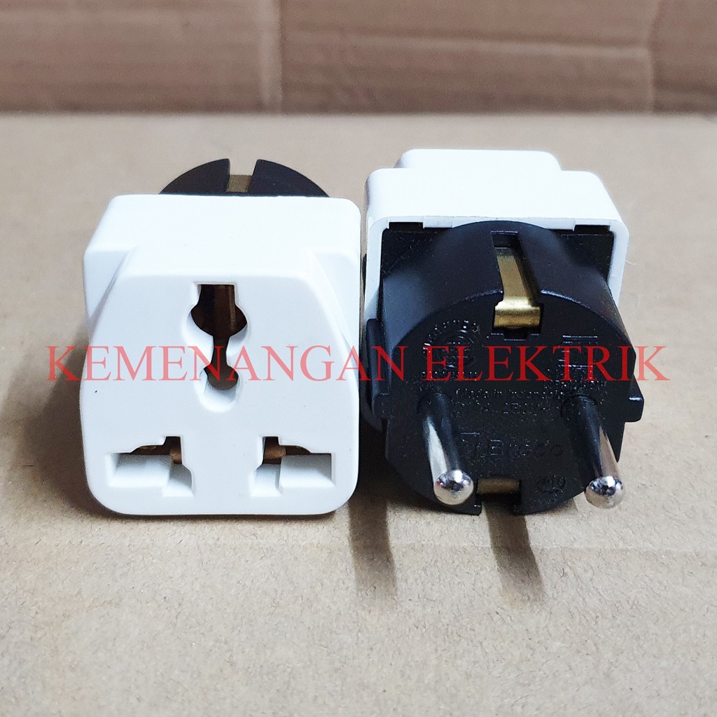 OVERSTEKER UNIVERSAL BROCO PENYAMBUNG KAKI 3 KE 2 BULAT / OVER STEKER