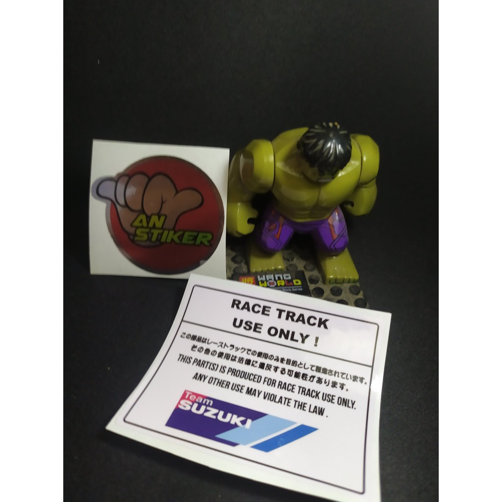 stiker race track suzuki
