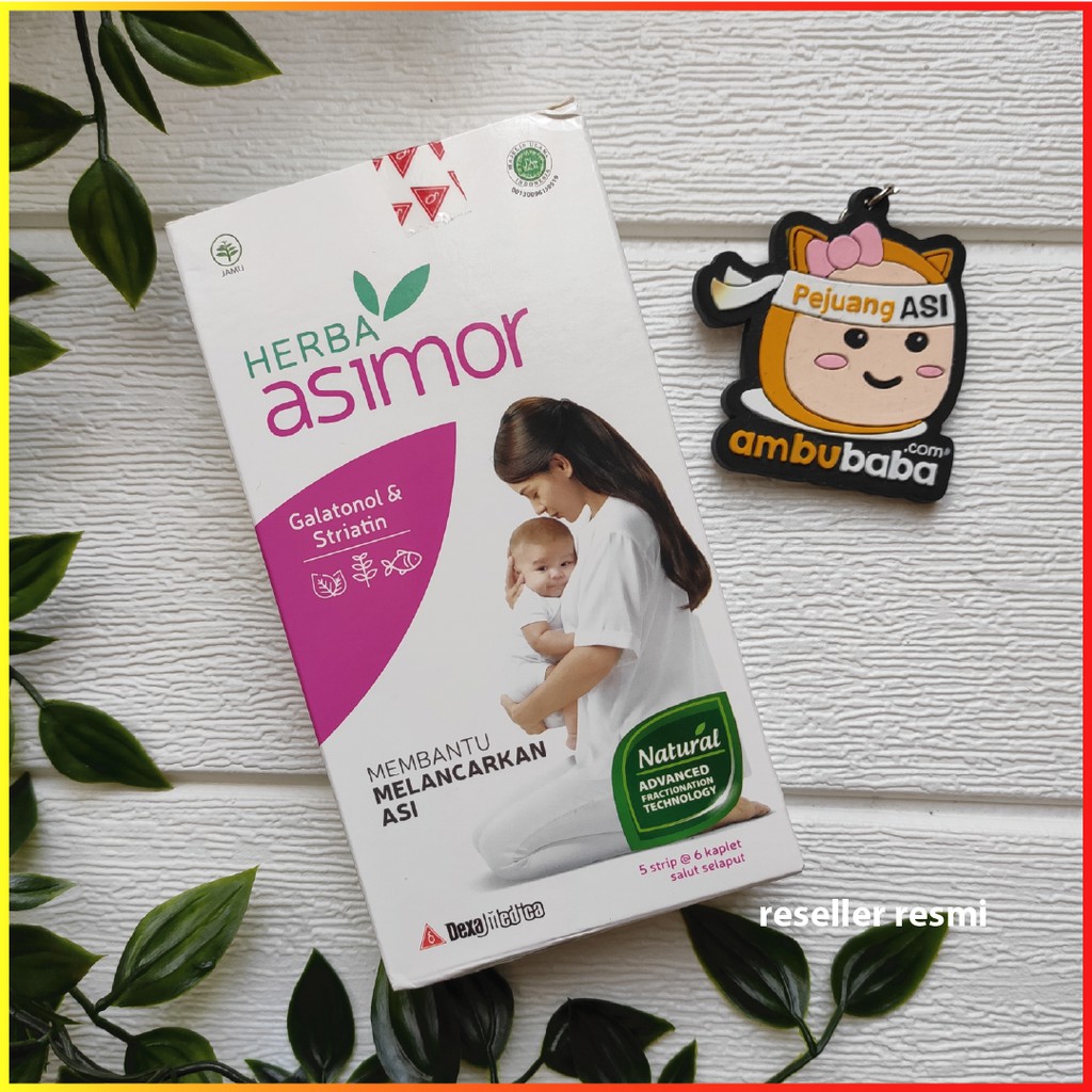 Asimor Herba Asimor Pelancar Asi Booster Asi 30 kaplet