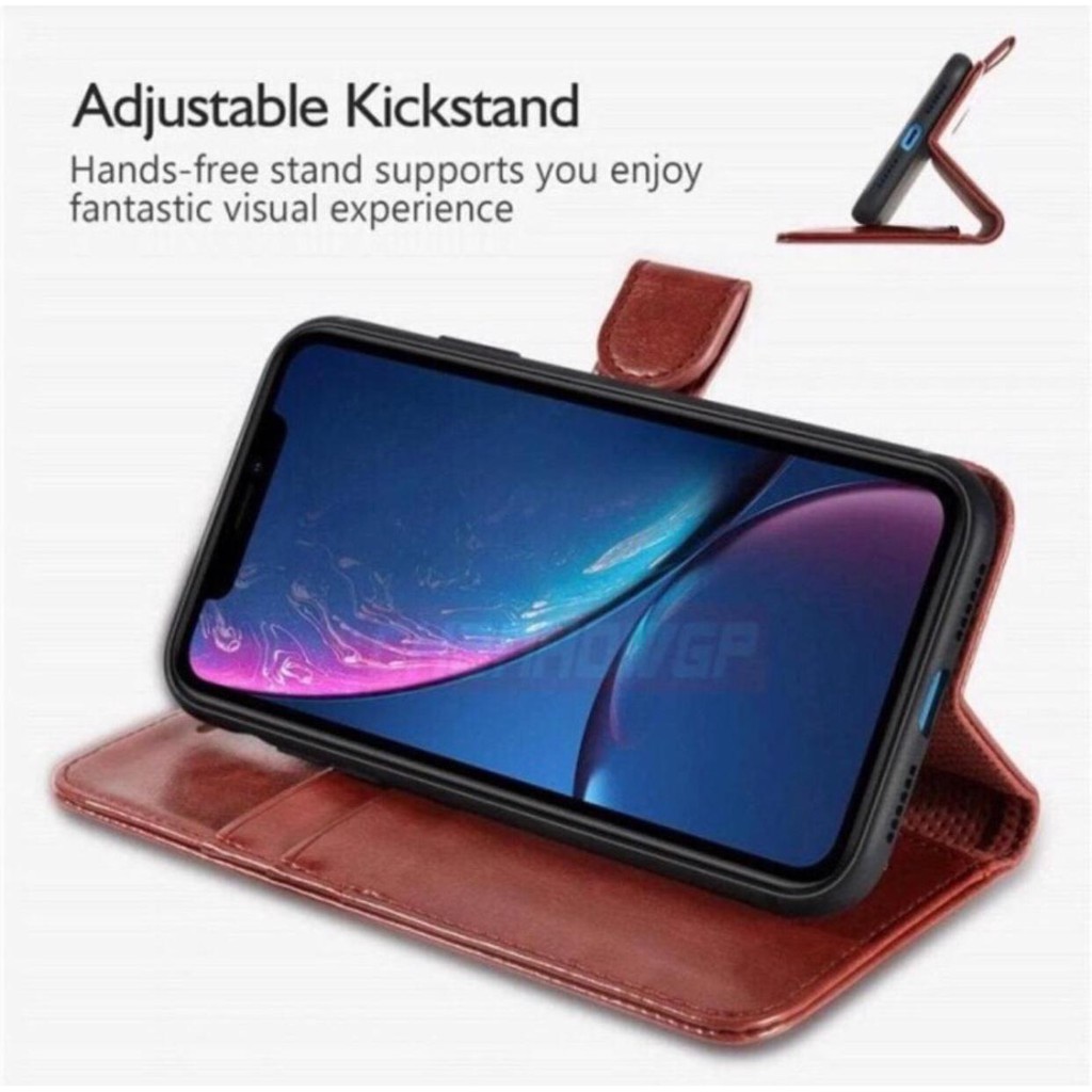 Sarung Flip Case Wallet Dompet Kulit Redmi Note 10 10S 10 PRO 9 9 PRO 8 8 PRO 7 7 PRO 5 5 PRO 4 4X 4G 5G