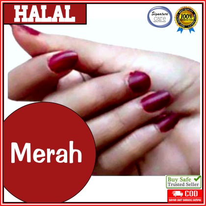 (4 ml) Kutek Bubuk Pacar kuku Arab Original HALAL Tanpa Campuran Tahan lama murah Bagus Impor