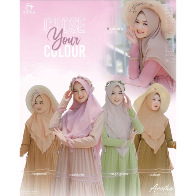 Aretha Gamis set by Dinda Dress