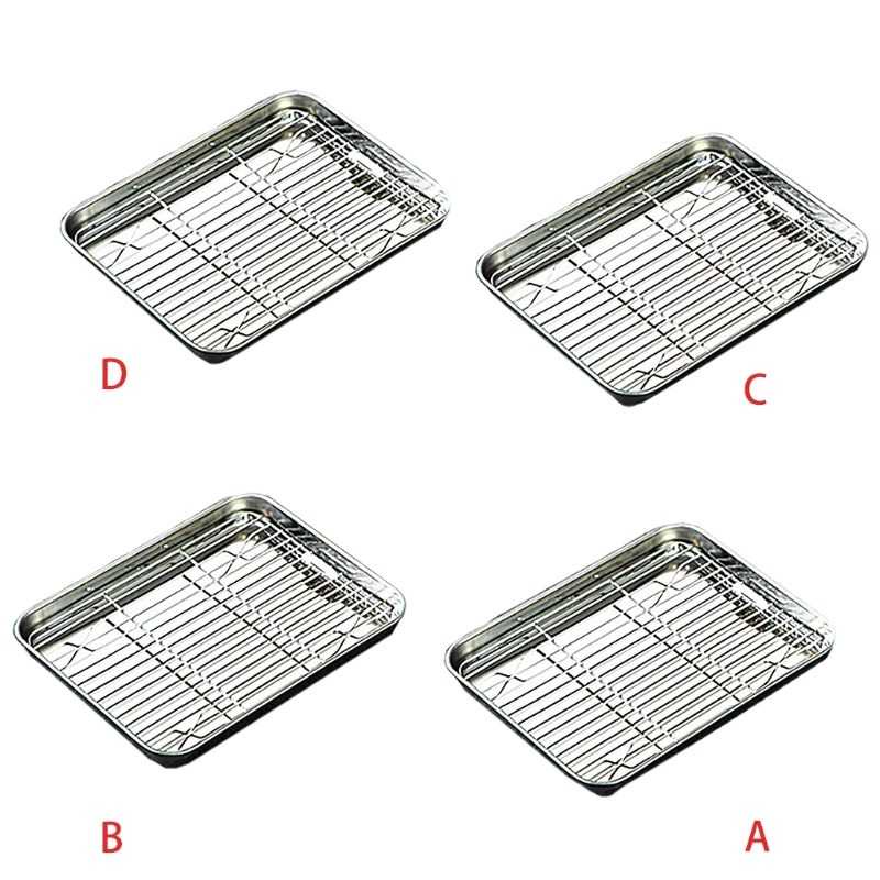 (100% BARANG ORI) NLSLASI Loyang Nampan Baking Sheet Tray Rack Removable - NL28