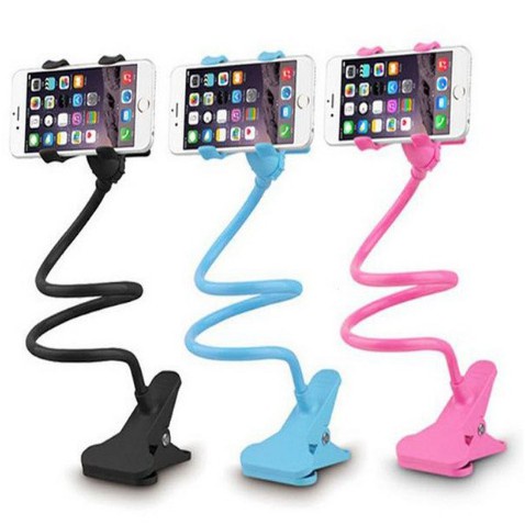 stand holder LAZYPOD dudukan HP Fleksibel selfi flog live streming jepit meja kursi dll 360 rotasi putar