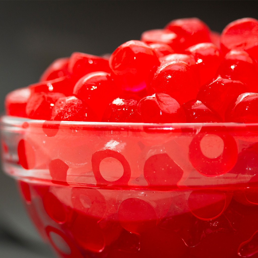 JELLY BOBA MERAH DELIMA MINI / JELLY BUBBLE KRISTAL MINI @1000GR / @1KG