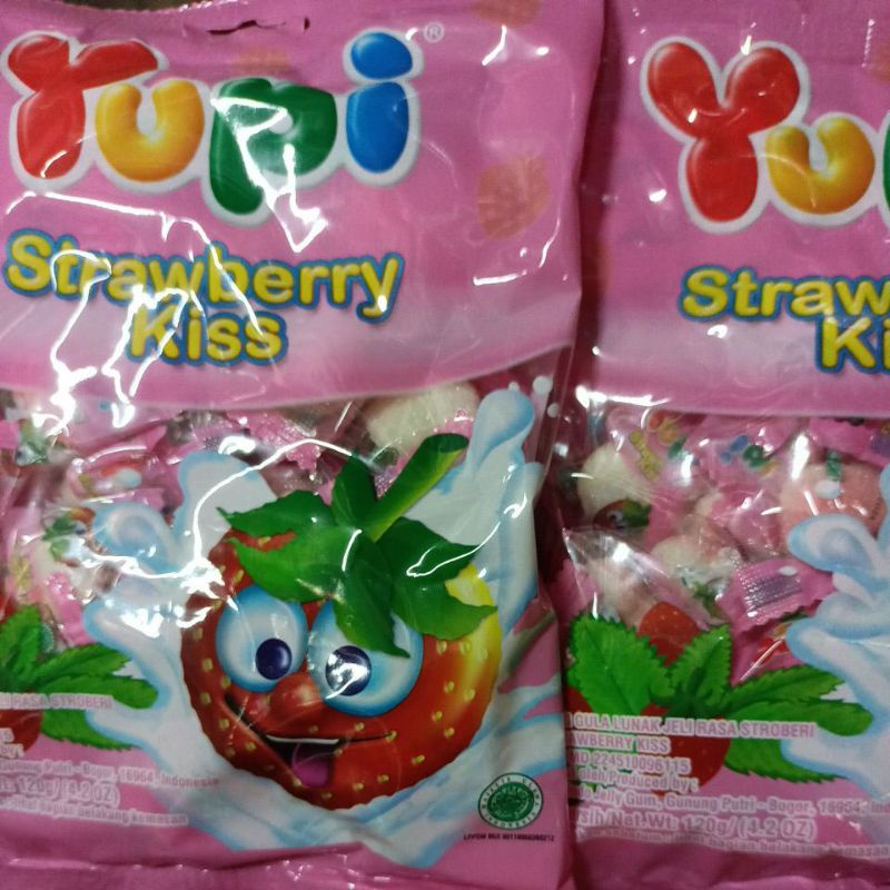 

Yupi strawberry kis bks@50pcs