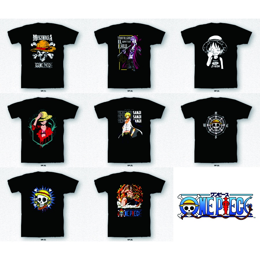 KAOS / TSHIRT 24s - ONE PIECE .01