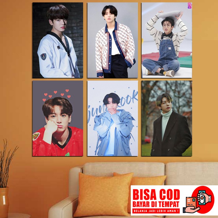 Hiasan Dinding Jungkook | Wall Decor Kamar BTS Edition ...