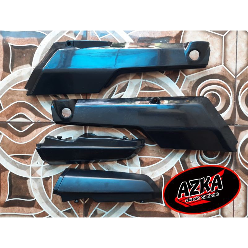 Cover set honda win 100 depan belakang cover aki win 100cc coverside win